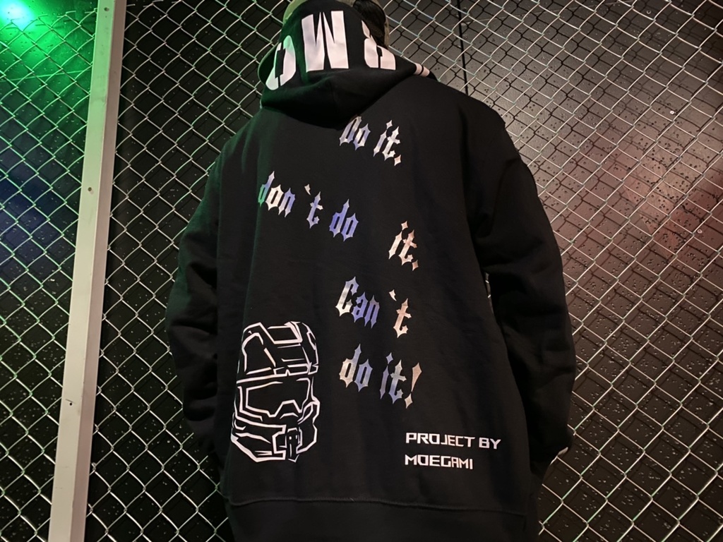 ARMORジップパーカー(受注製作品)