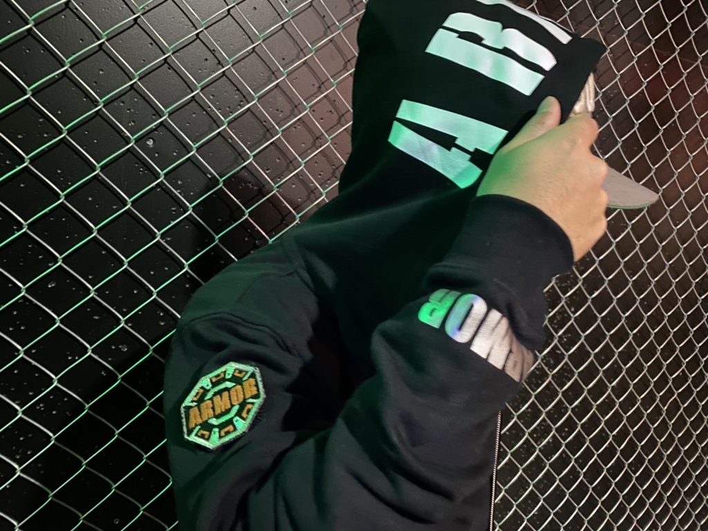 ARMORジップパーカー(受注製作品)