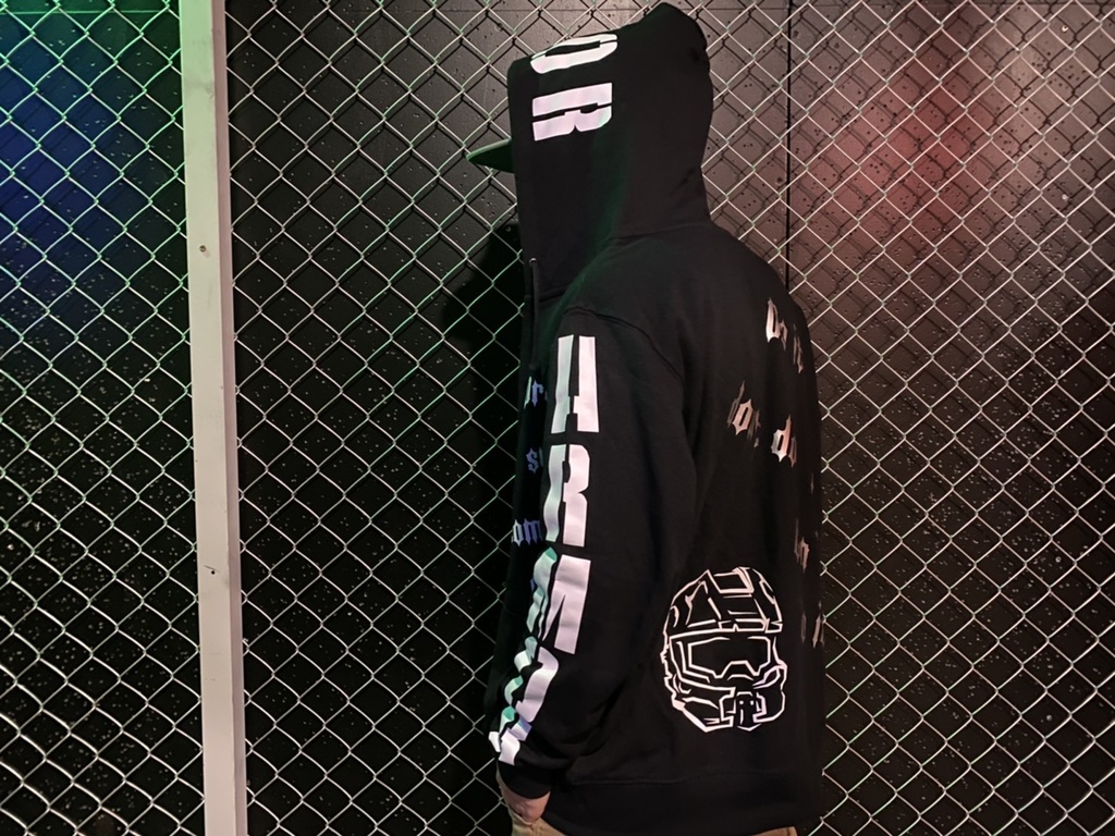 ARMORジップパーカー(受注製作品)