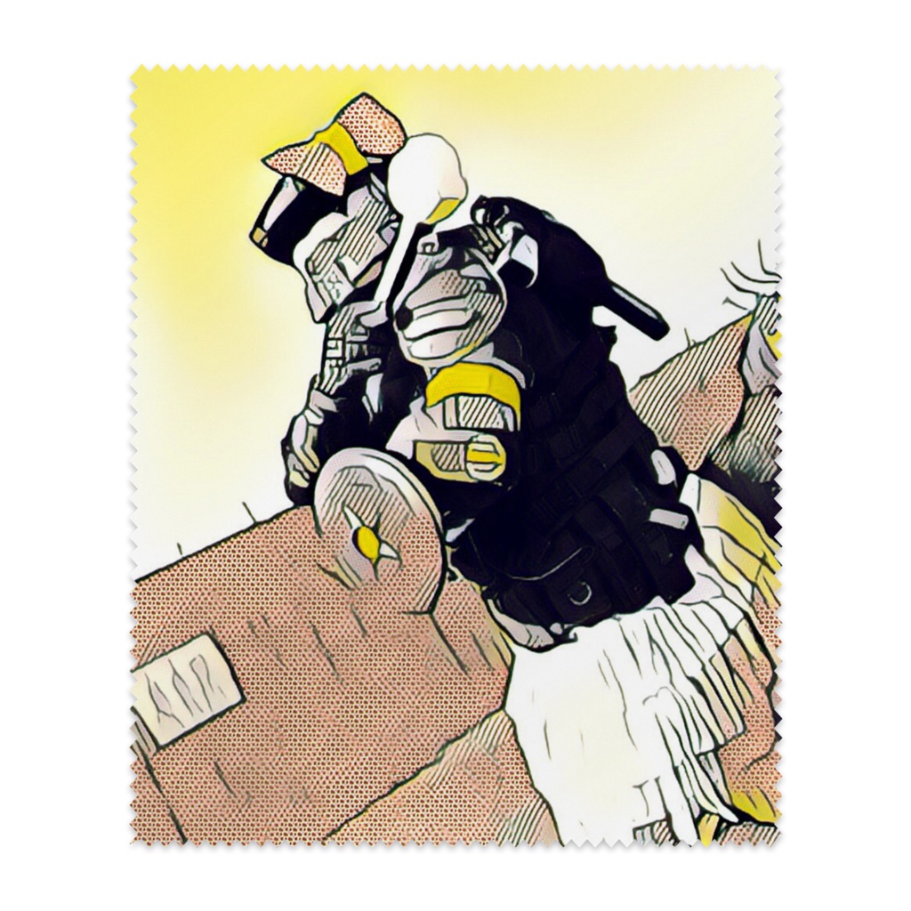 モエコのメガネ・ゴーグル・スコープ拭き(モエコ.ver)