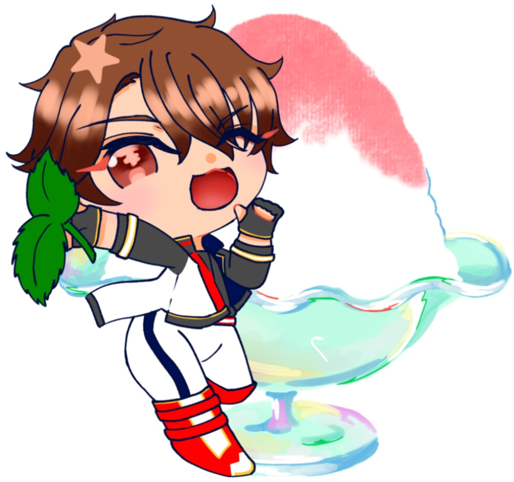 かき氷アクキー