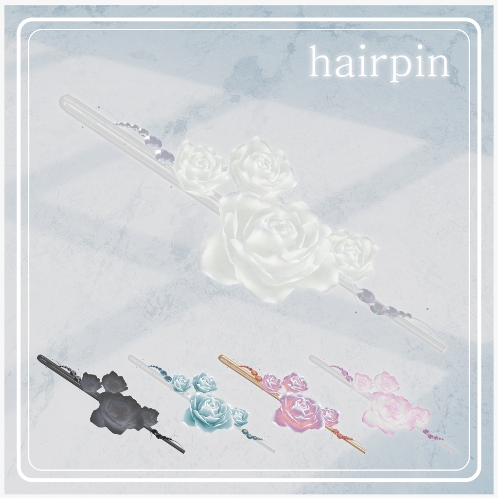 「Lyra」アクセサリー5点セット VRChat想定