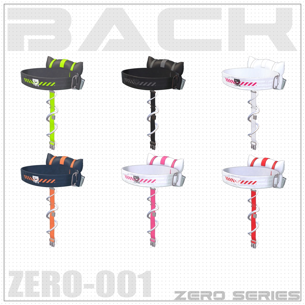 【3D小道具】ポーチ型アクセサリー ZERO-001