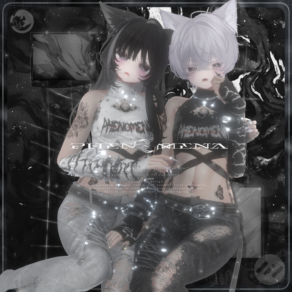 『1/1~販売開始予定』VRC向け3D衣装🎁20%off🎁『フェノメーナ』 Phenomena