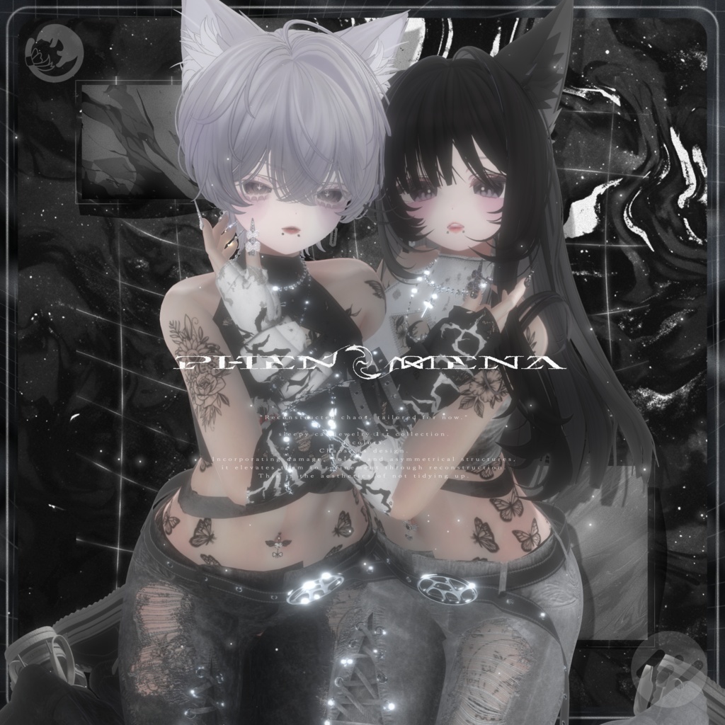 『1/1～販売開始予定』VRC向け3D衣装🎁20%off🎁『フェノメーナ』　Phenomena 