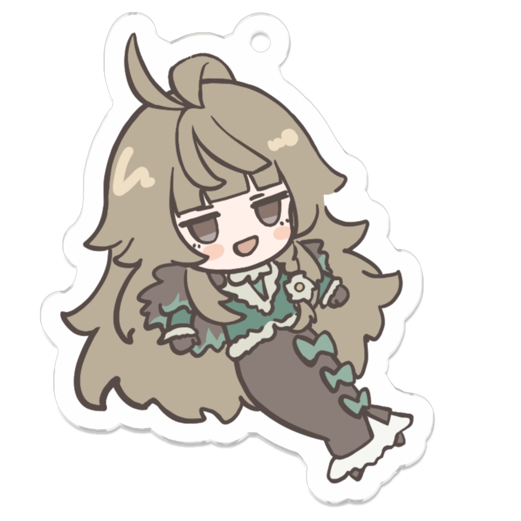 【古良谷ぽてと】ふよふよアクキー