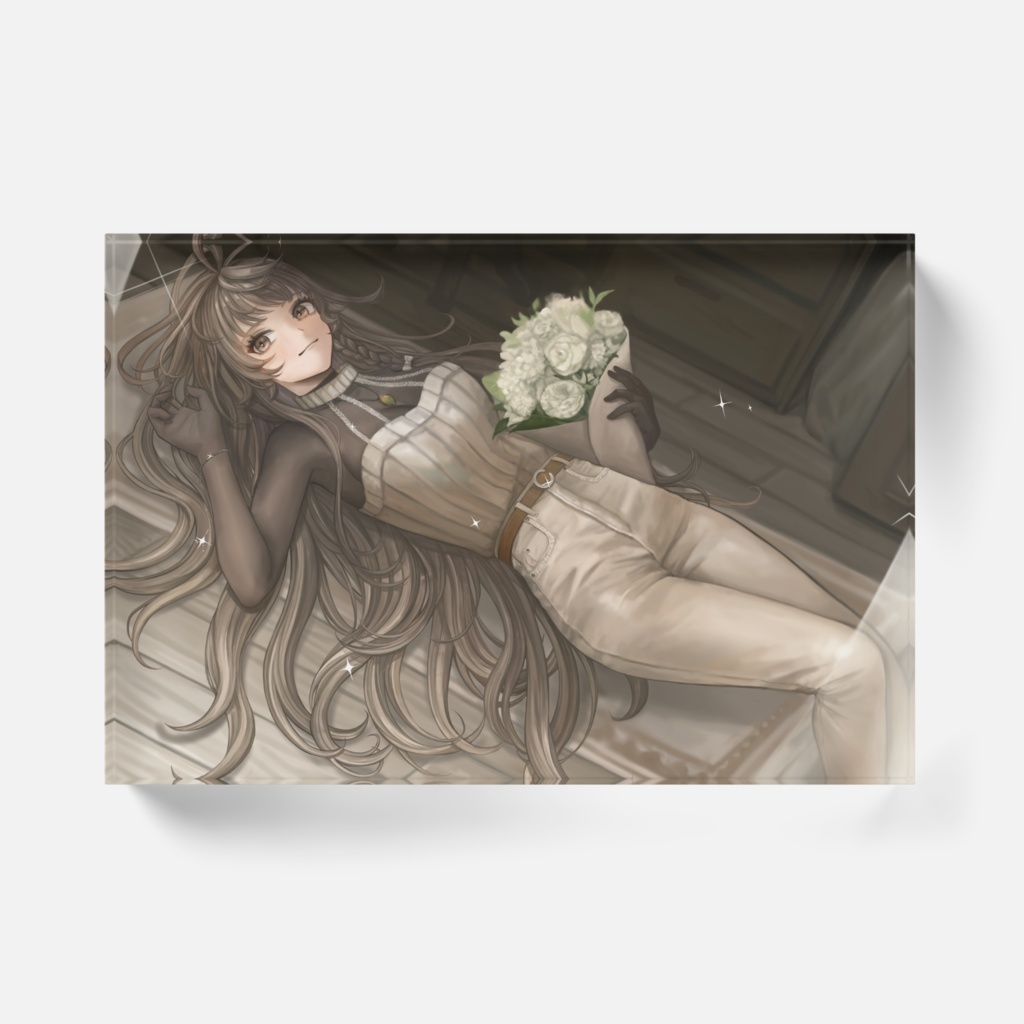 【古良谷ぽてと】1month記念アクリルブロック