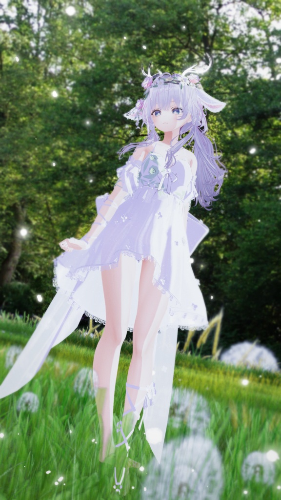 ふわふわ雪パーティクルギミック #MOMOCIRCULO