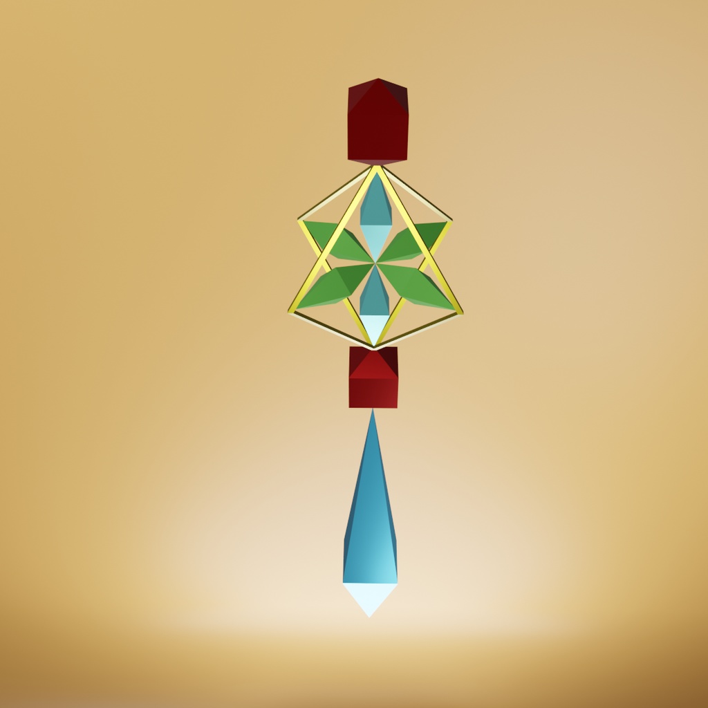 クリスタルな飾り物