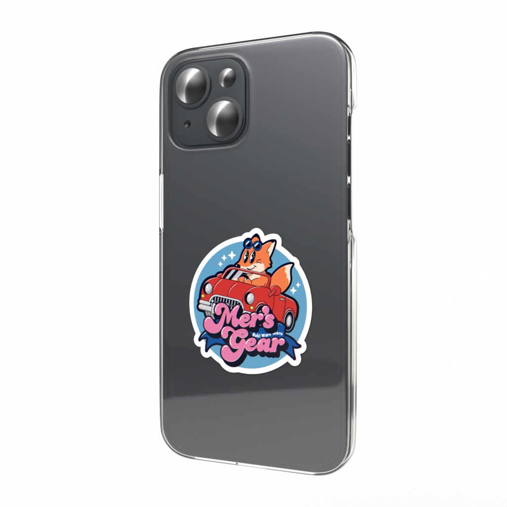 Mer's Gearオリジナルスマホステッカー
