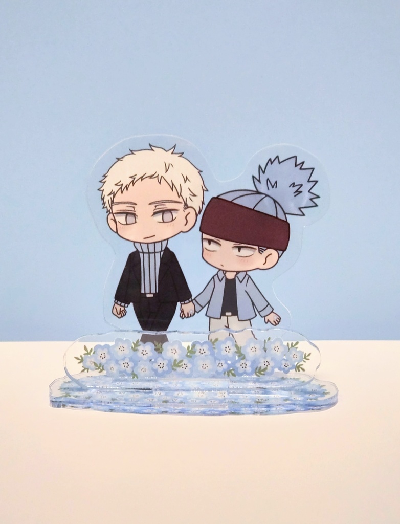 Aブルネモフィラ畑デートアクスタ