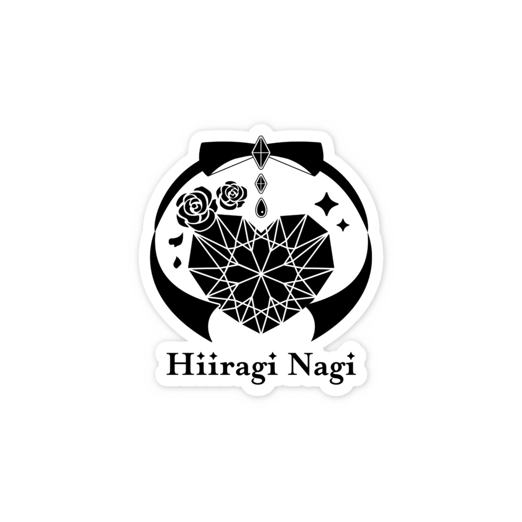 ステッカー(黒ロゴ)