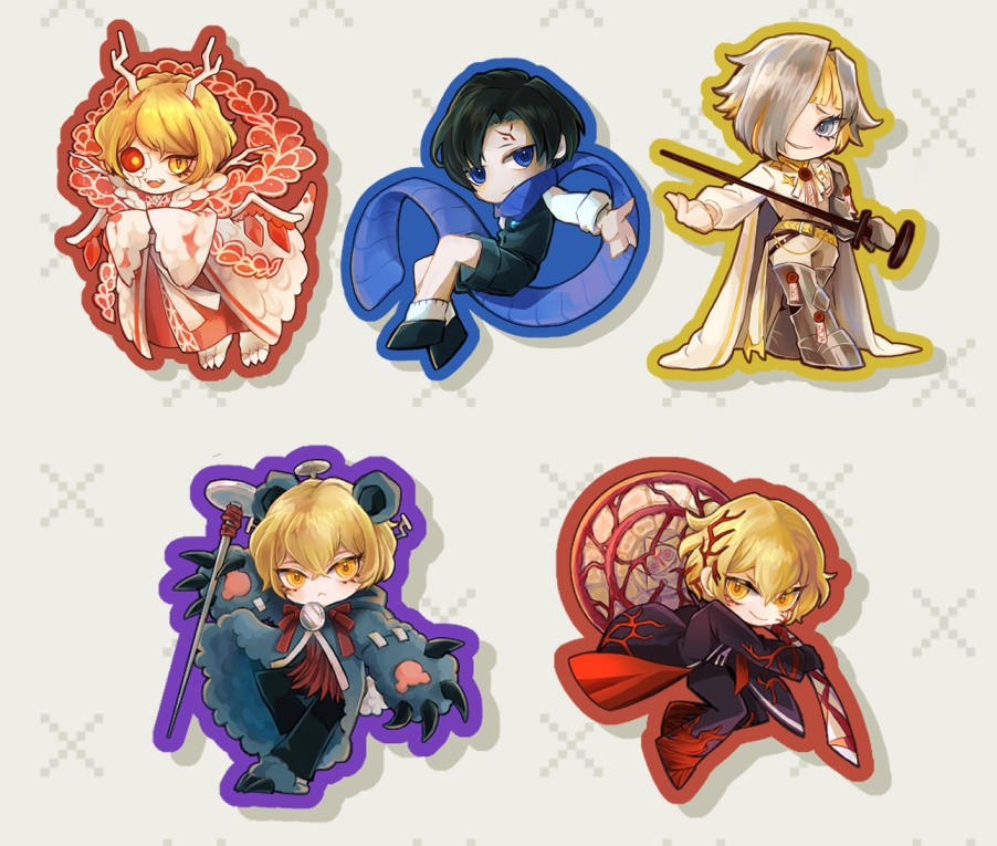 Limbus Companyアクリルキーホルダー