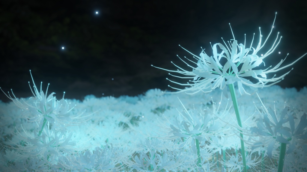 【無料3Dモデル】彼岸花