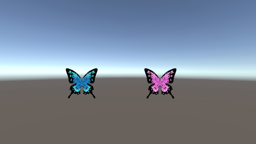 【無料3Dモデル】ファンタジー風の蝶