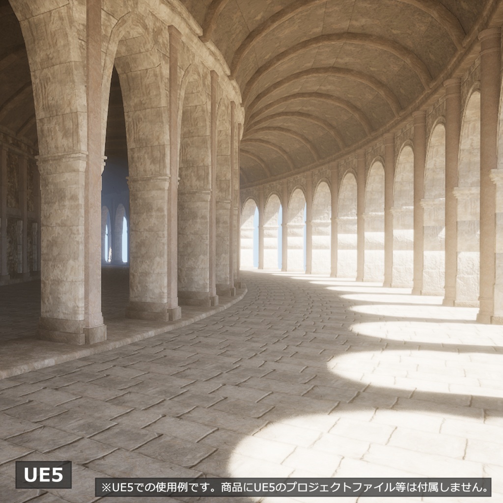 【3Dモデルセット】闘技場 UnityPackage付き