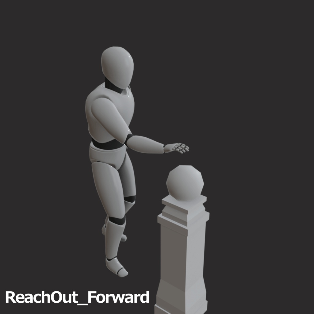 【無料3Dモーション】Humanoid準拠 インタラクト系アニメーション