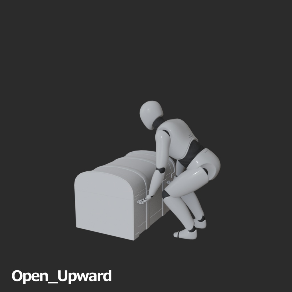 【無料3Dモーション】Humanoid準拠 インタラクト系アニメーション