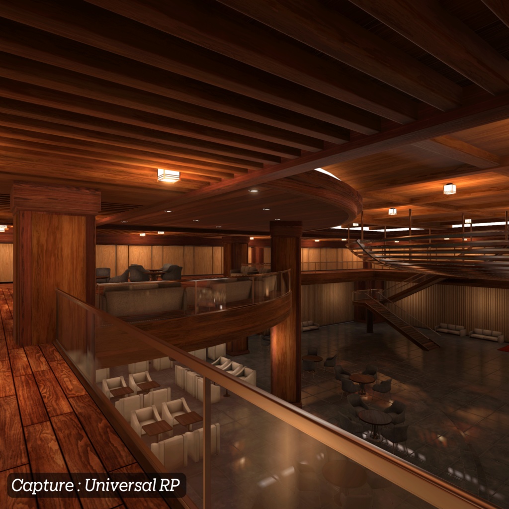 【3D環境アセット】バーとラウンジの環境アセット Unitypackage付き