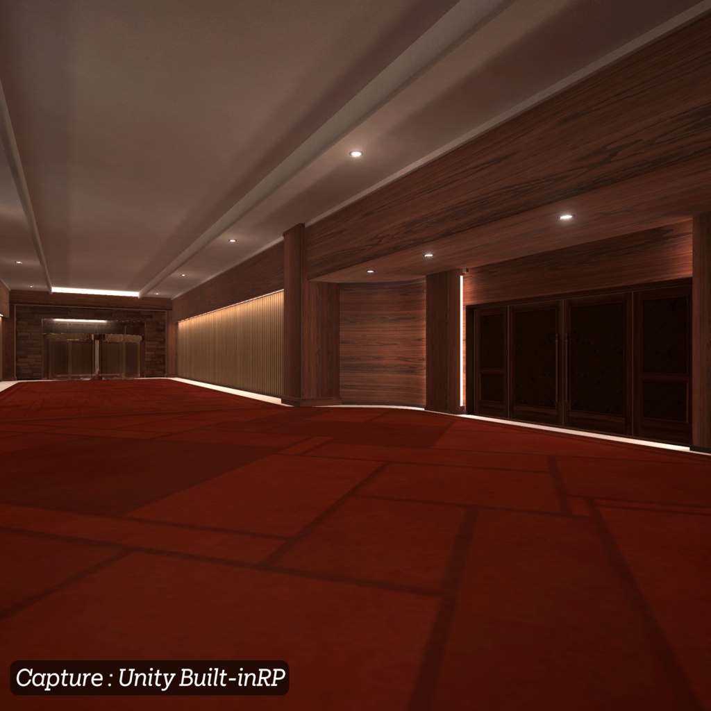 【3D環境アセット】バーとラウンジの環境アセット Unitypackage付き