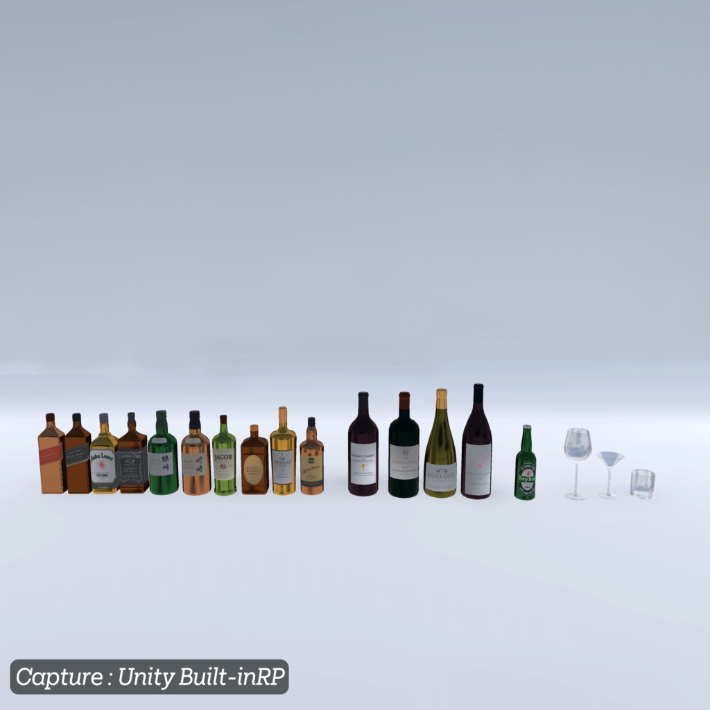 【3D環境アセット】バーとラウンジの環境アセット Unitypackage付き