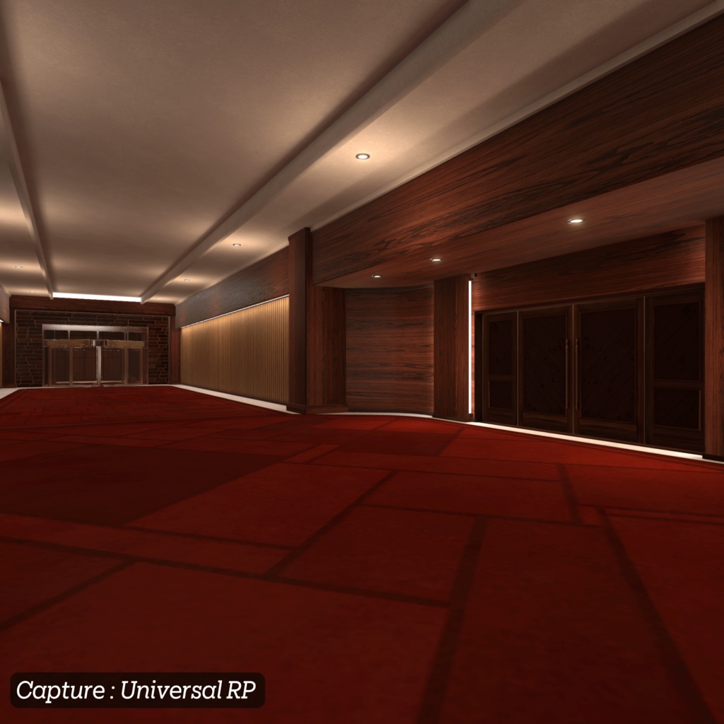 【3D環境アセット】バーとラウンジの環境アセット Unitypackage付き