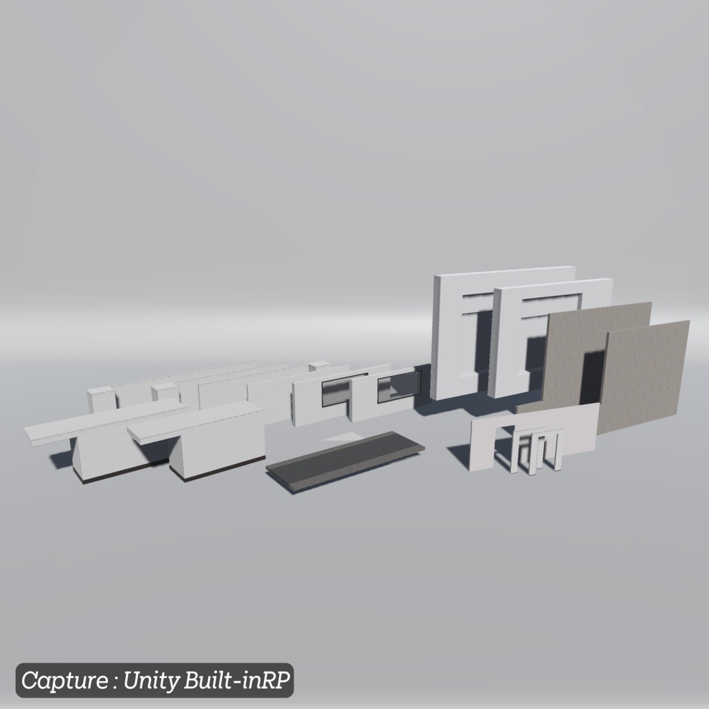 【3D環境アセット】ホテルの客室と廊下