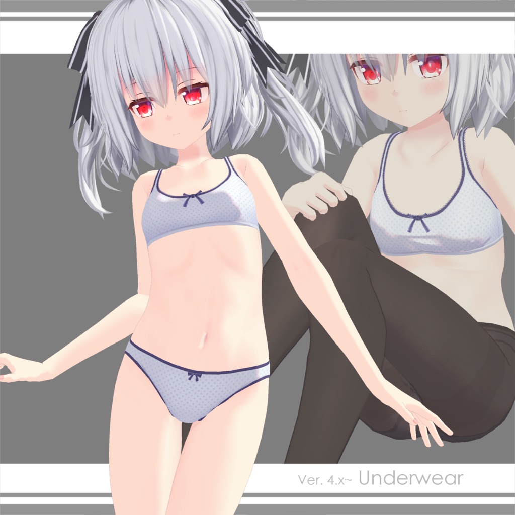 オリジナル3Dモデル「リスティ -Liθty-」