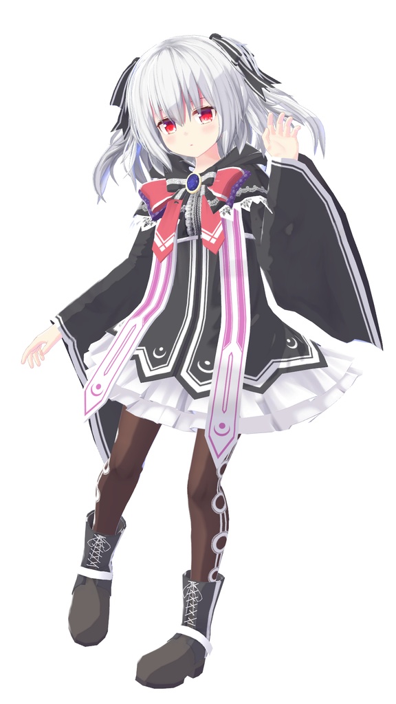 オリジナル3Dモデル「リスティ -Liθty-」