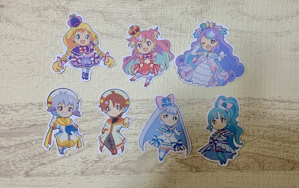 プリキュアステッカーセット
