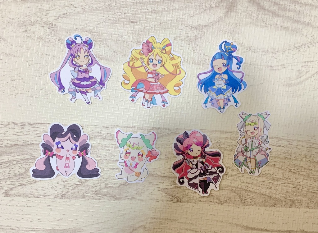 プリキュアステッカーセット