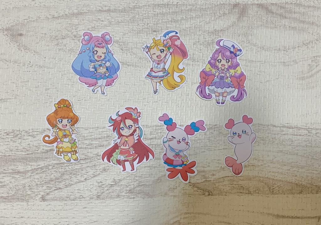 プリキュアステッカーセット