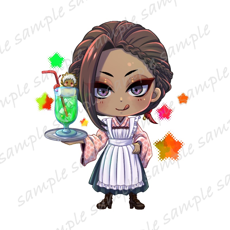 アクリルスタンド【大正ロマン／女装ジャミル】