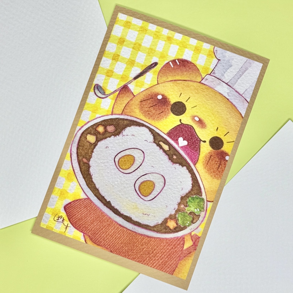 【NEW】ポストカード「 みてみて　うまくできたよ 」