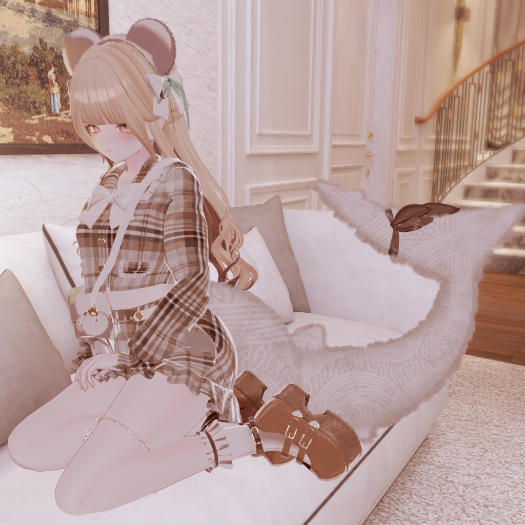 🦈【ルルネ用】Knittail【VRchat】