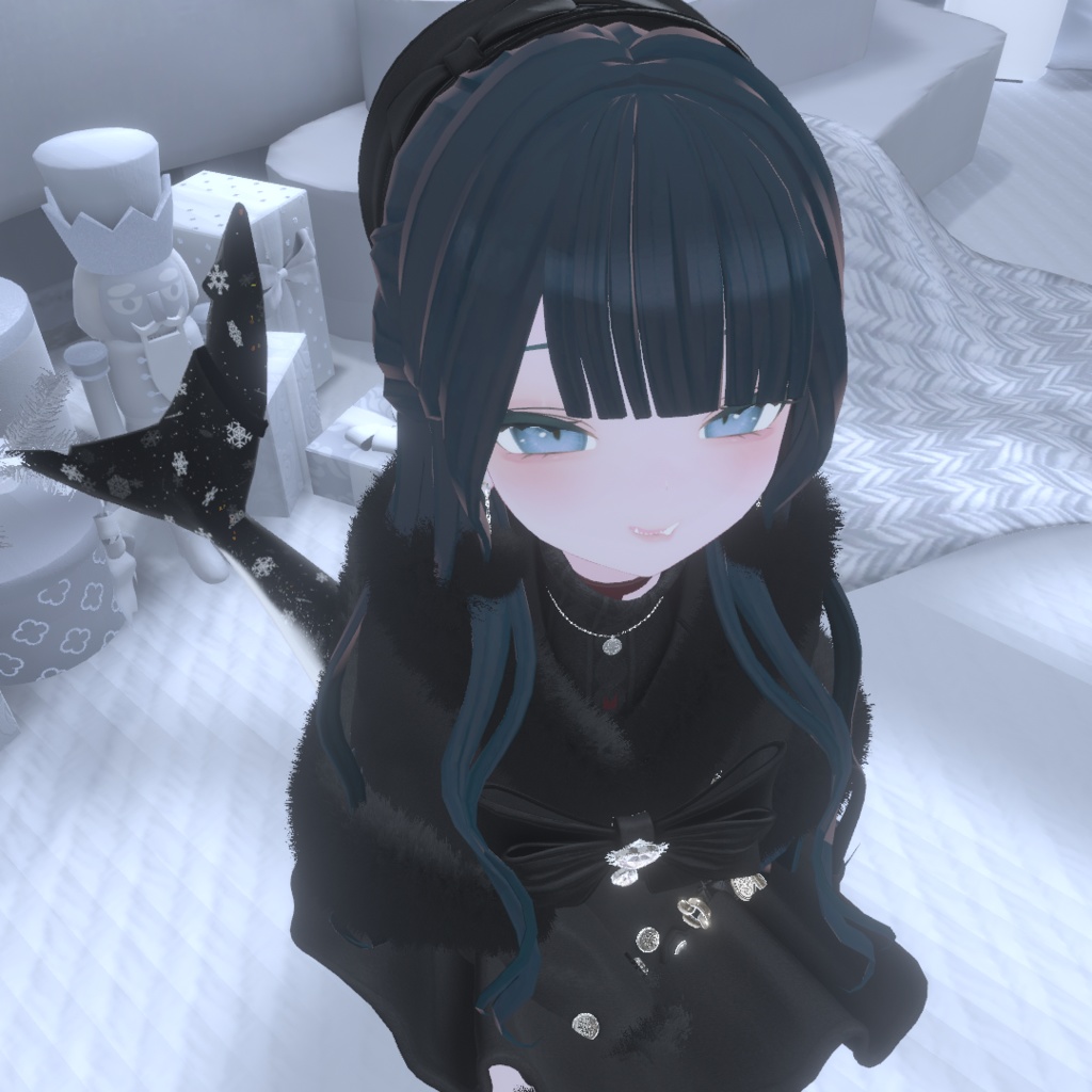 🦈【ルルネ用】雪が動くSnowtail【VRchat】