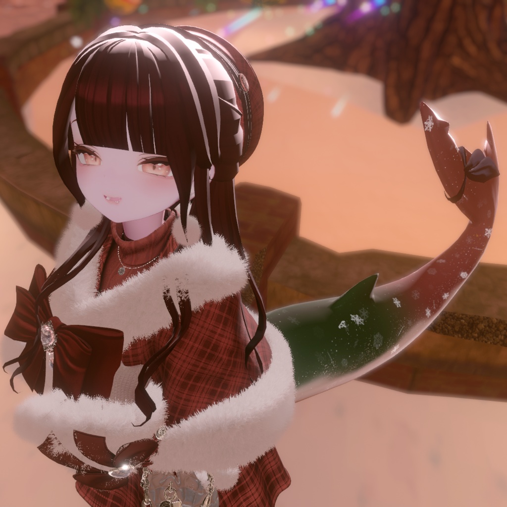 🦈【ルルネ用】雪が動くSnowtail【VRchat】