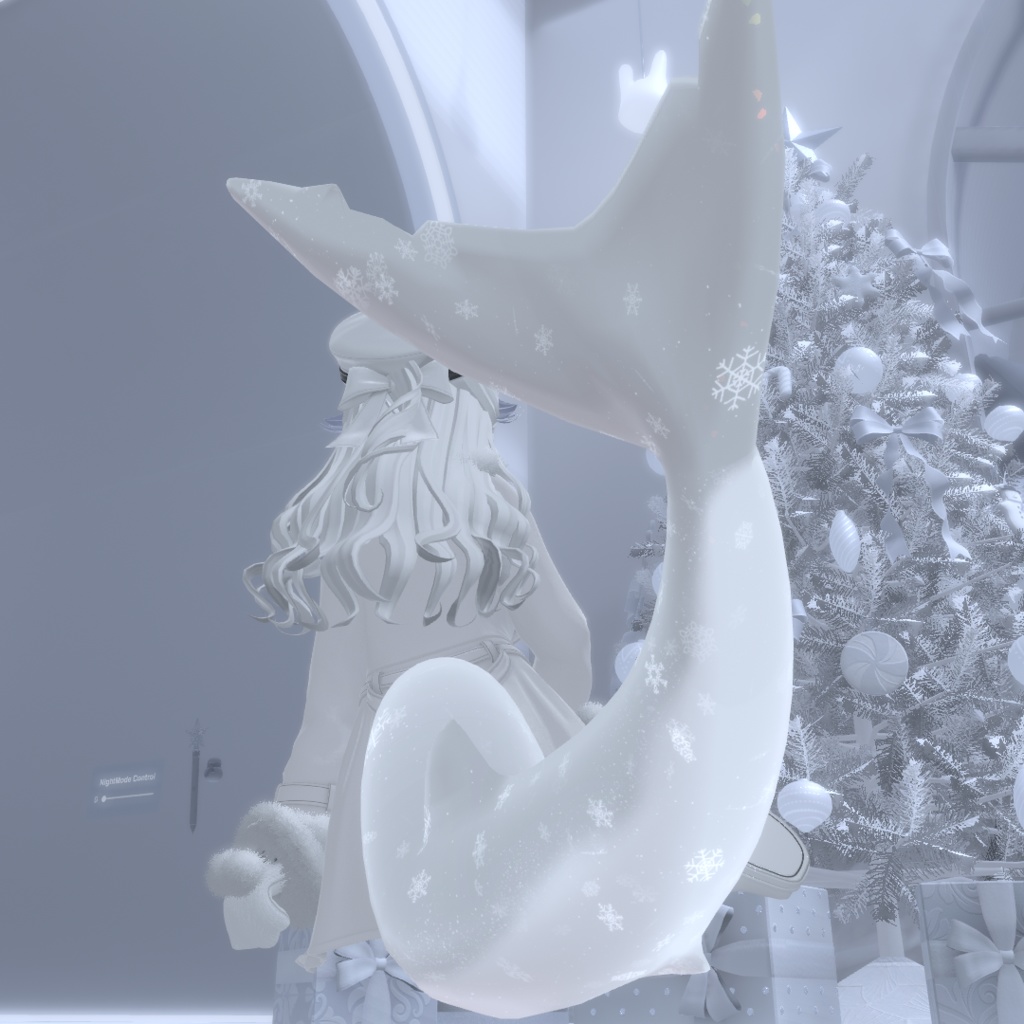 🦈【ルルネ用】雪が動くSnowtail【VRchat】