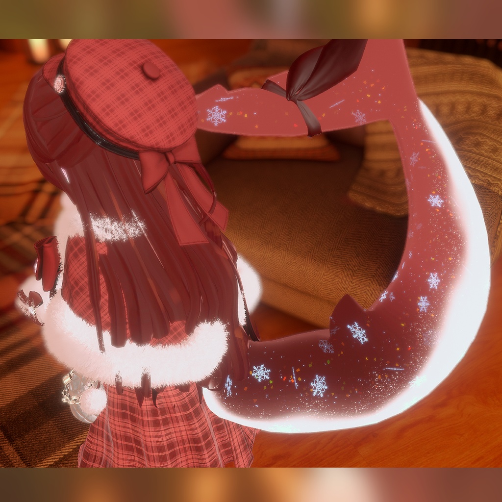 🦈【ルルネ用】雪が動くSnowtail【VRchat】