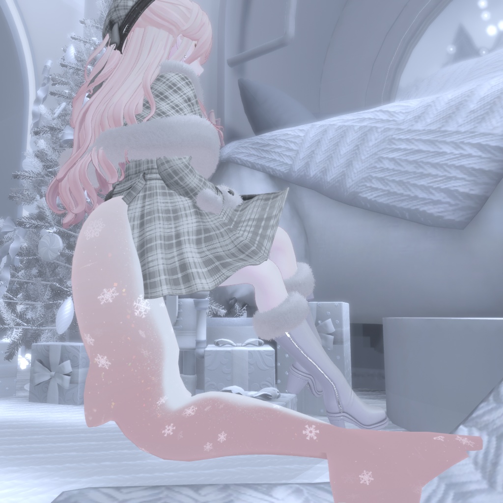 🦈【ルルネ用】雪が動くSnowtail【VRchat】