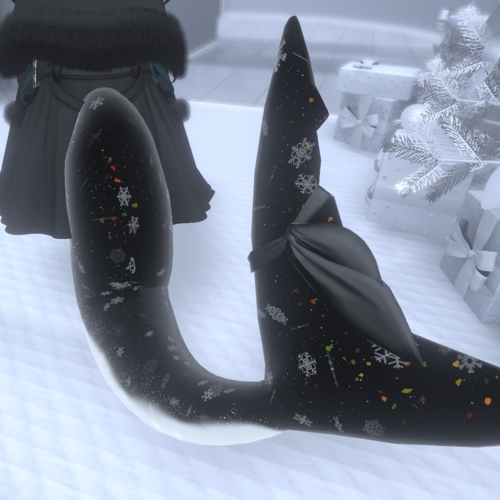 🦈【ルルネ用】雪が動くSnowtail【VRchat】