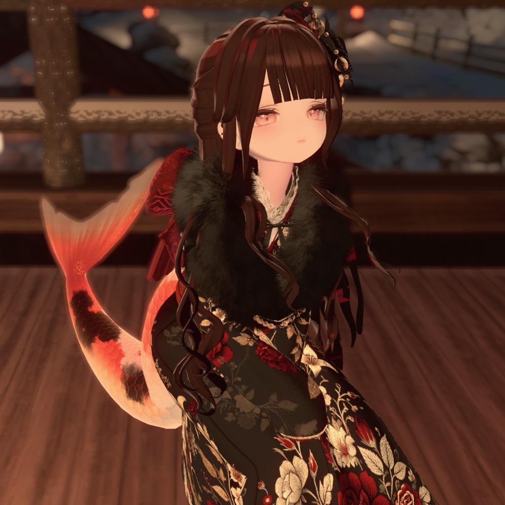 🦈【ルルネ用】Scaletail【VRchat】