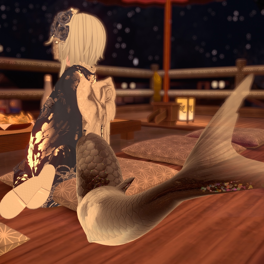 🦈【ルルネ用】Scaletail【VRchat】