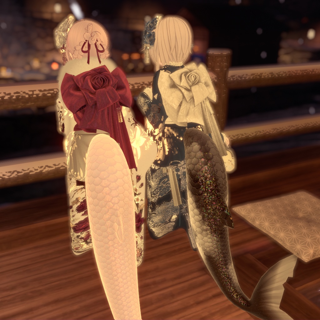 🦈【ルルネ用】Scaletail【VRchat】