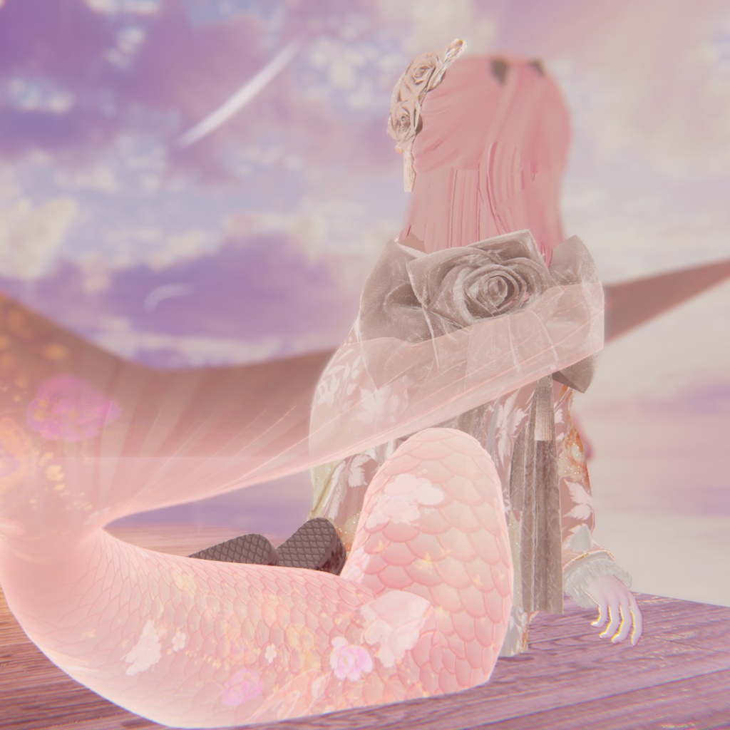 🦈【ルルネ用】Scaletail【VRchat】