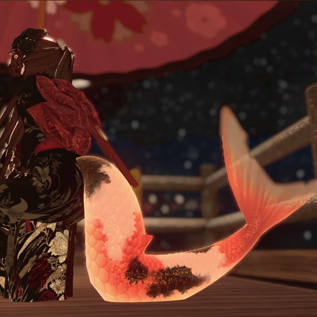 🦈【ルルネ用】Scaletail【VRchat】