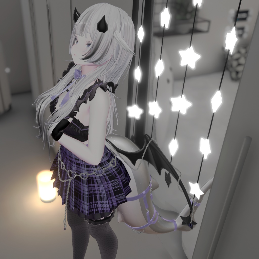 🦈【ルルネ】尻尾beltアクセ【VRChat】