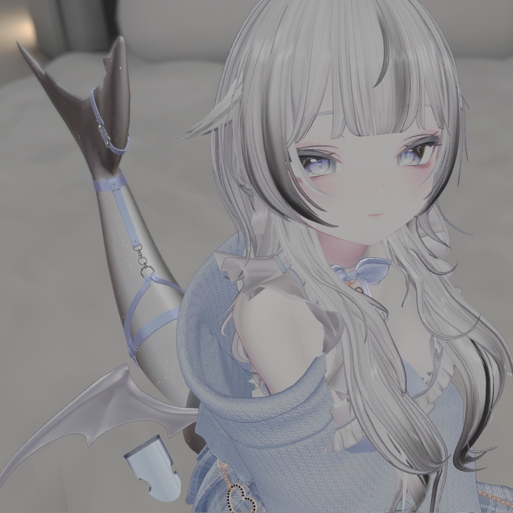 🦈【ルルネ】尻尾beltアクセ【VRChat】