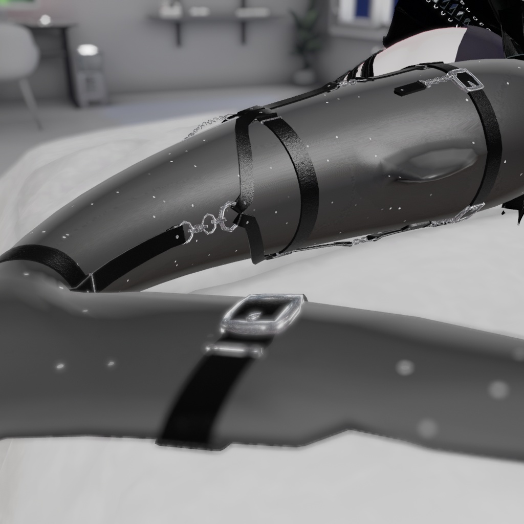 🦈【ルルネ】尻尾beltアクセ【VRChat】