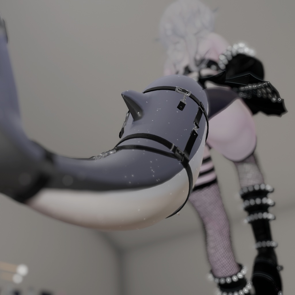 🦈【ルルネ】尻尾beltアクセ【VRChat】
